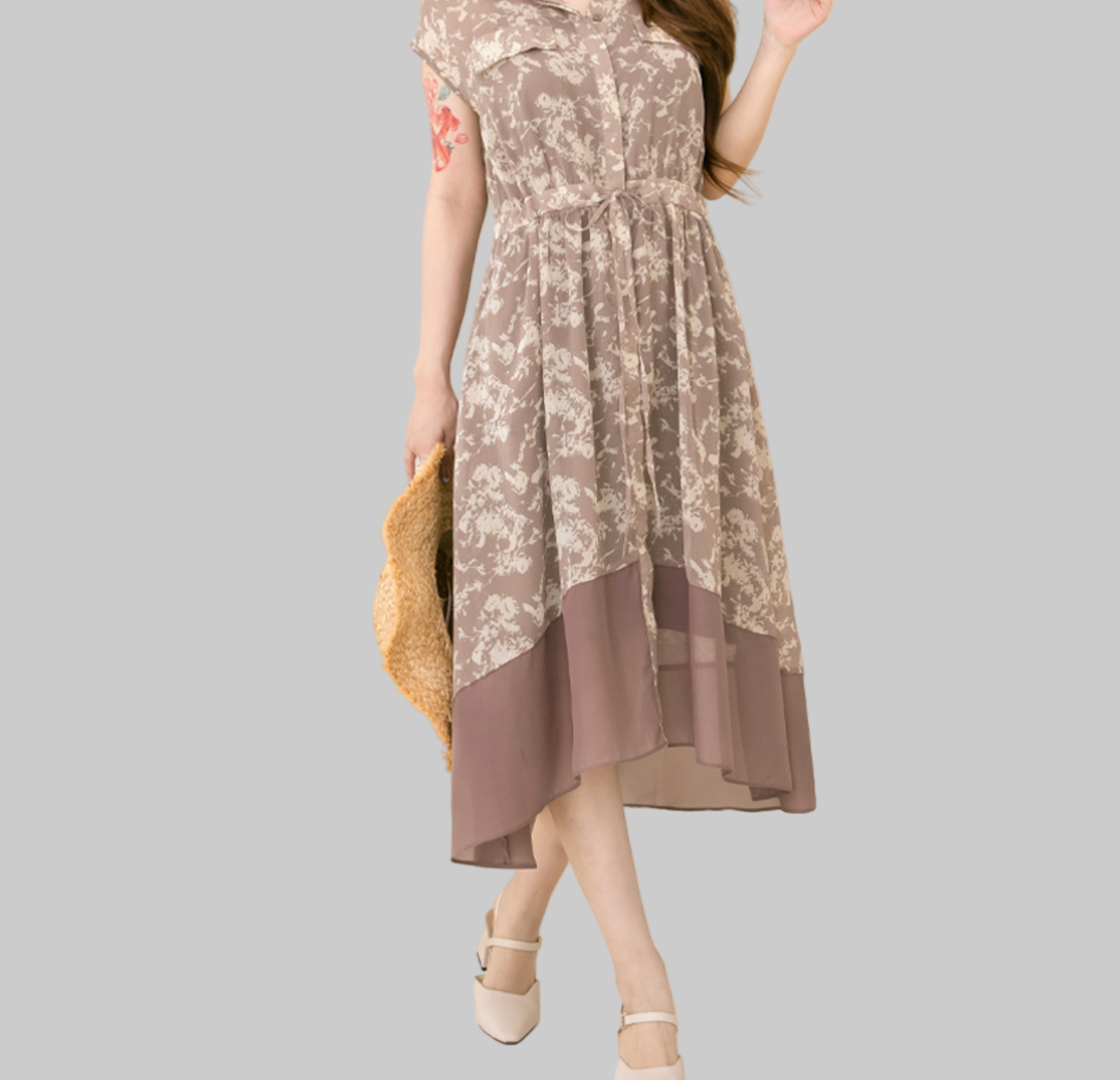 Vestido Camisero de Doble Capa: Estilo, Comodidad y Versatilidad