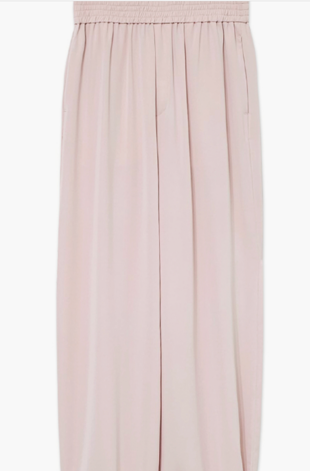 Pantalón Ancho Rosa Pastel: Confort y Estilo Casual Chic