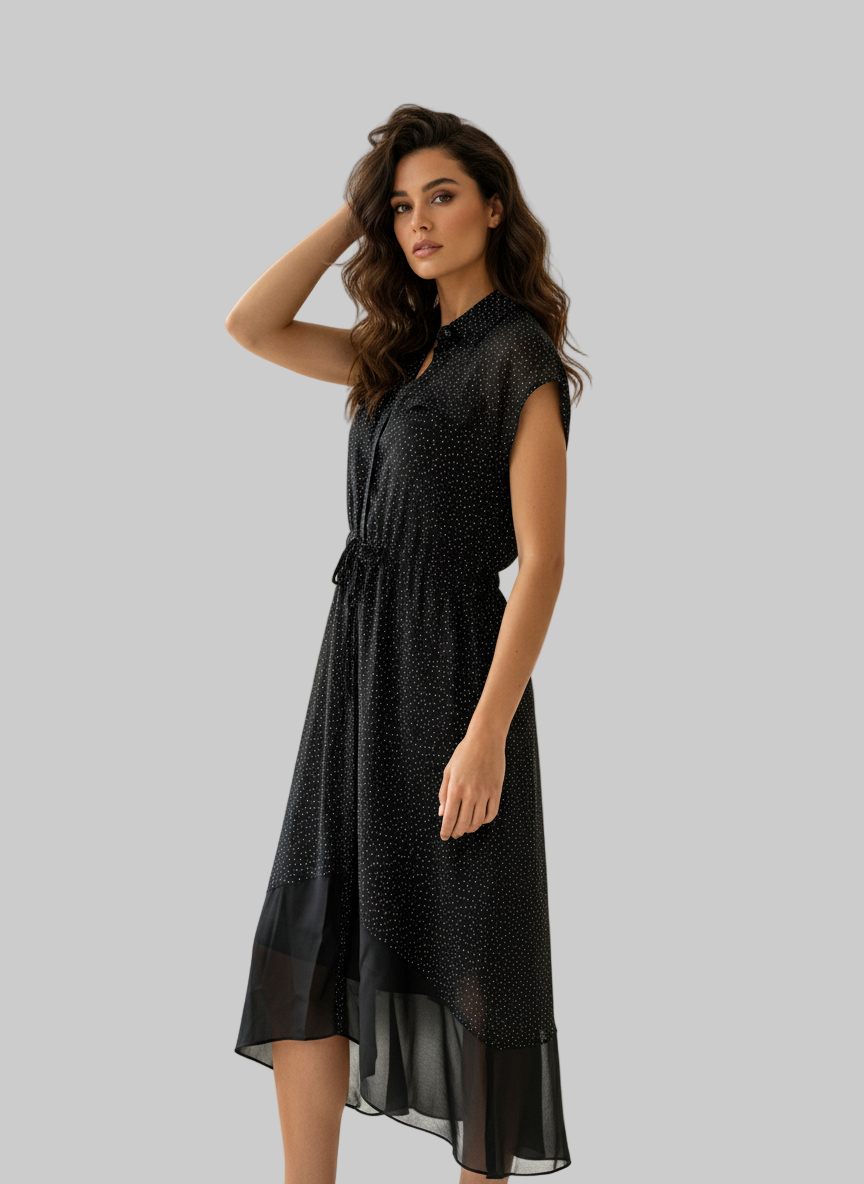 Vestido Camisero de Doble Capa: Estilo, Comodidad y Versatilidad