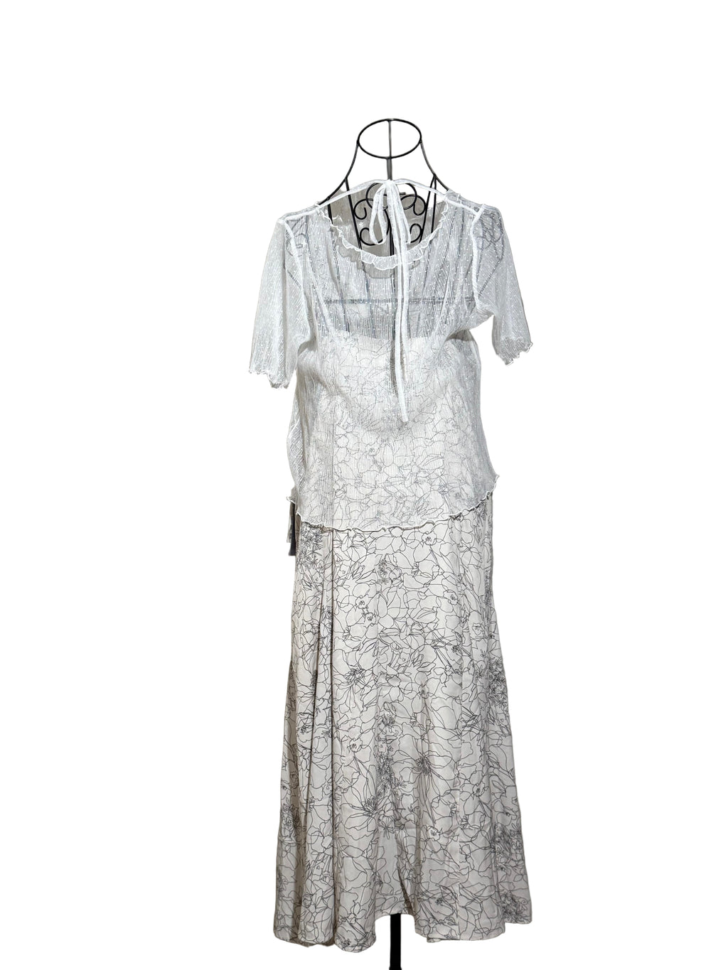 Vestido Largo Talla Única de Doble Capa y Algodón | Diseño Exclusivo, Suave y Versátil